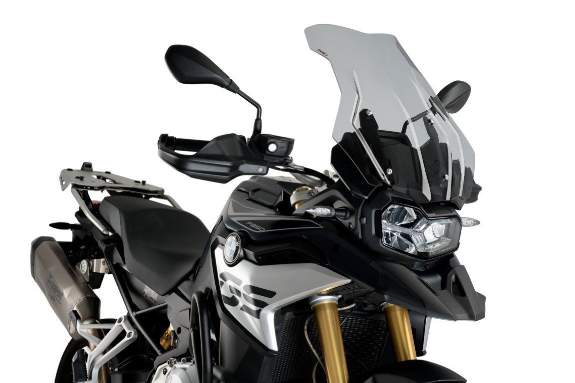 Touring screen for BMW F850GS,Adv. 2018–2023 light smoke