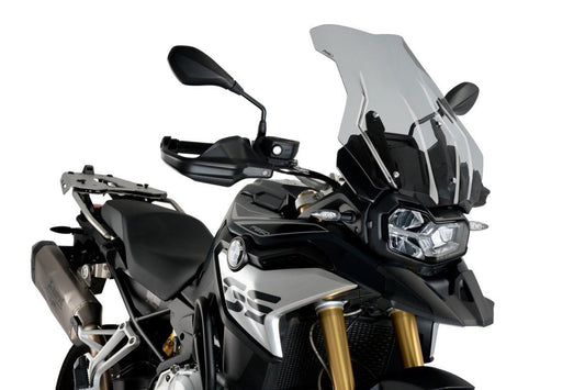 Touring screen for BMW F850GS,Adv. 2018–2023 light smoke