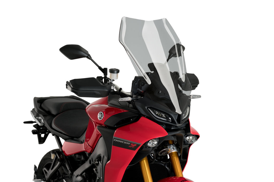 Touring screen for Yamaha MT-09 Tracer 900 2018–2024 light smoke