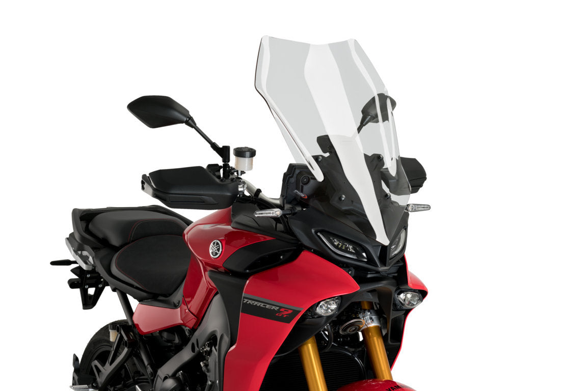 Touring screen for Yamaha MT-09 Tracer 900 2018–2024 clear