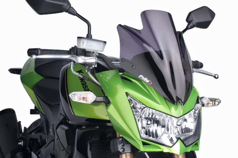 Windscreen for Kawasaki Z750 2007–2012, Z750R 2011–2012 dark smoke
