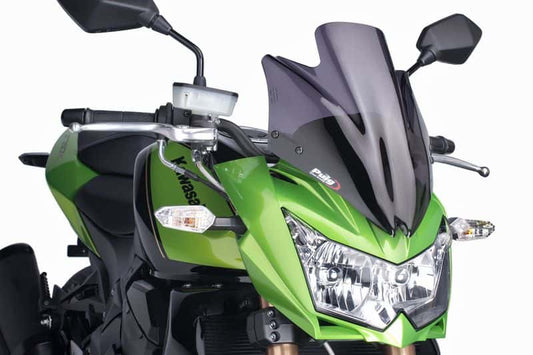Windscreen for Kawasaki Z750 2007–2012, Z750R 2011–2012 dark smoke