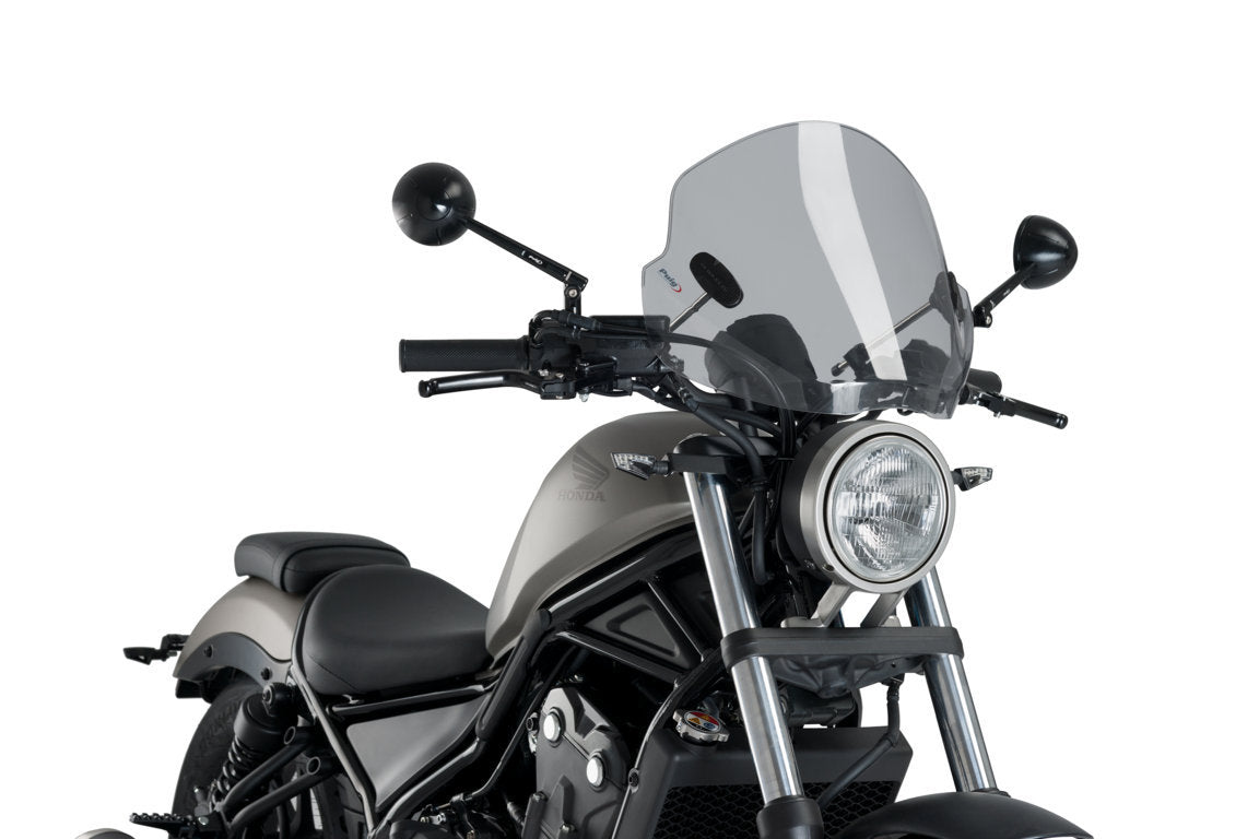 Universal Windscreen TREND light smoke