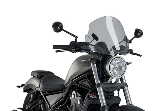 Universal Windscreen TREND light smoke