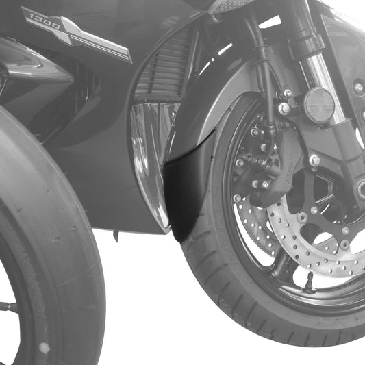 Front fender extender for Yamaha FJR1300 2006–2021 (front) black
