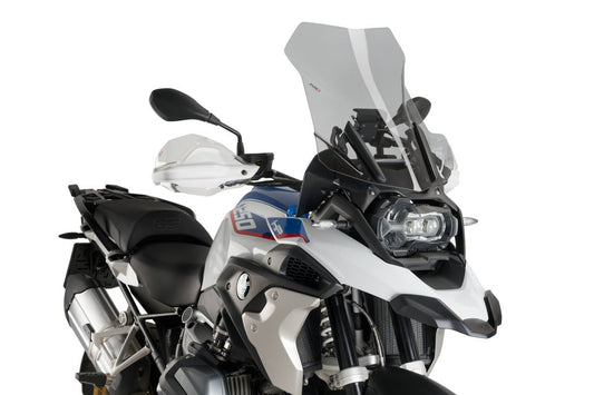 Touring screen for BMW R1200GS 2013–2018, R1250GS 2018–2023 light smoke