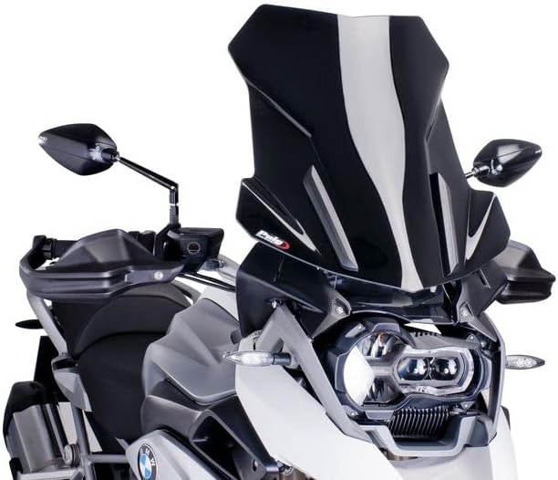 Touring screen for BMW R1200GS 2013–2018, R1250GS 2018–2023 black