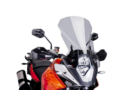Touring screen for KTM 1050,1090,1190 Adventure 2013–2020 light smoke