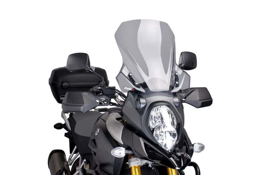 Touring screen for Suzuki DL1000 V-Strom 2014–2019 light smoke