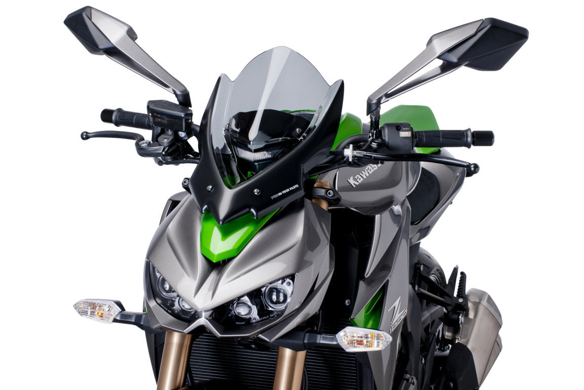 Windscreen for Kawasaki Z1000,R 2014–2021 (Touring) light smoke