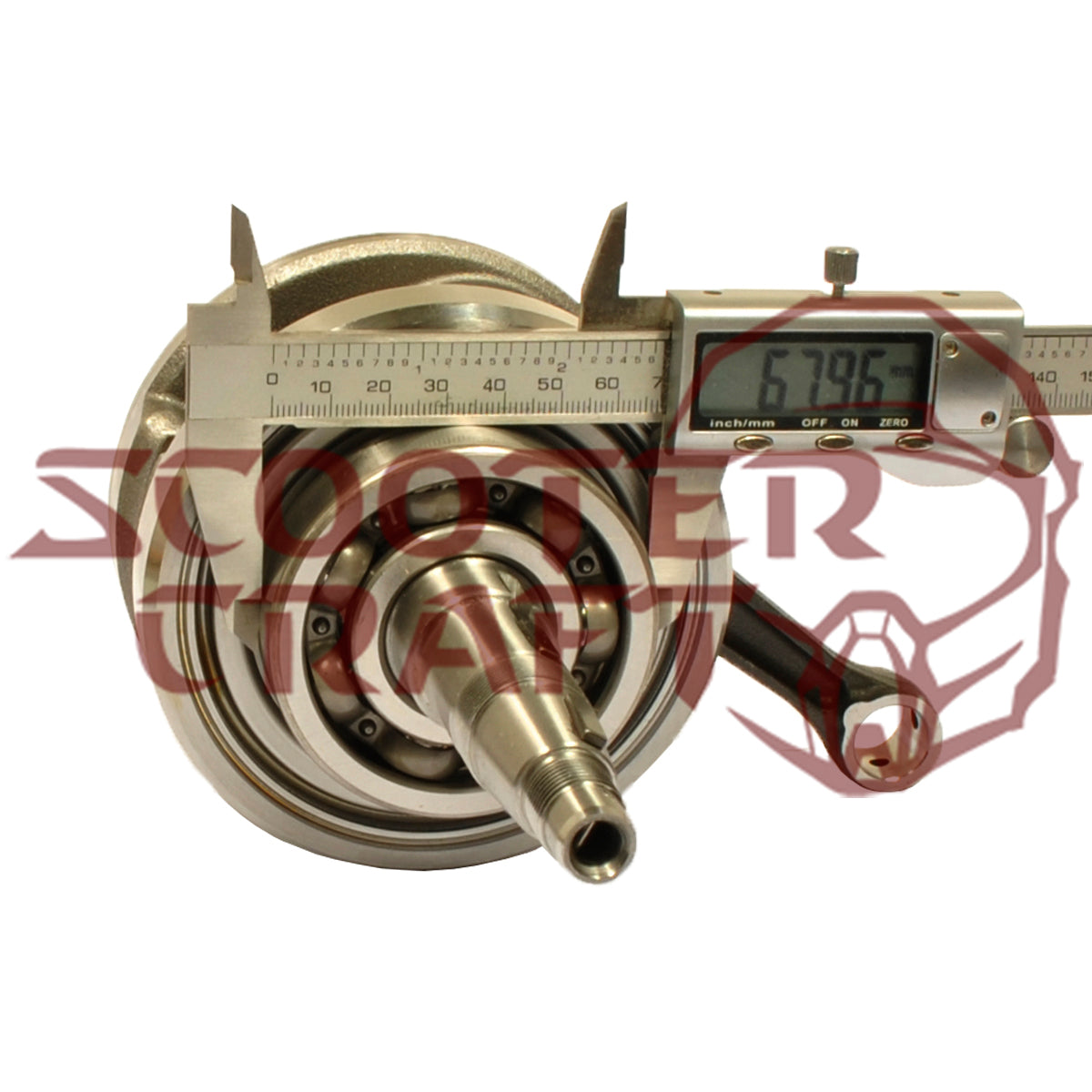 Crankshaft complete Kymco MXU 150, genuine