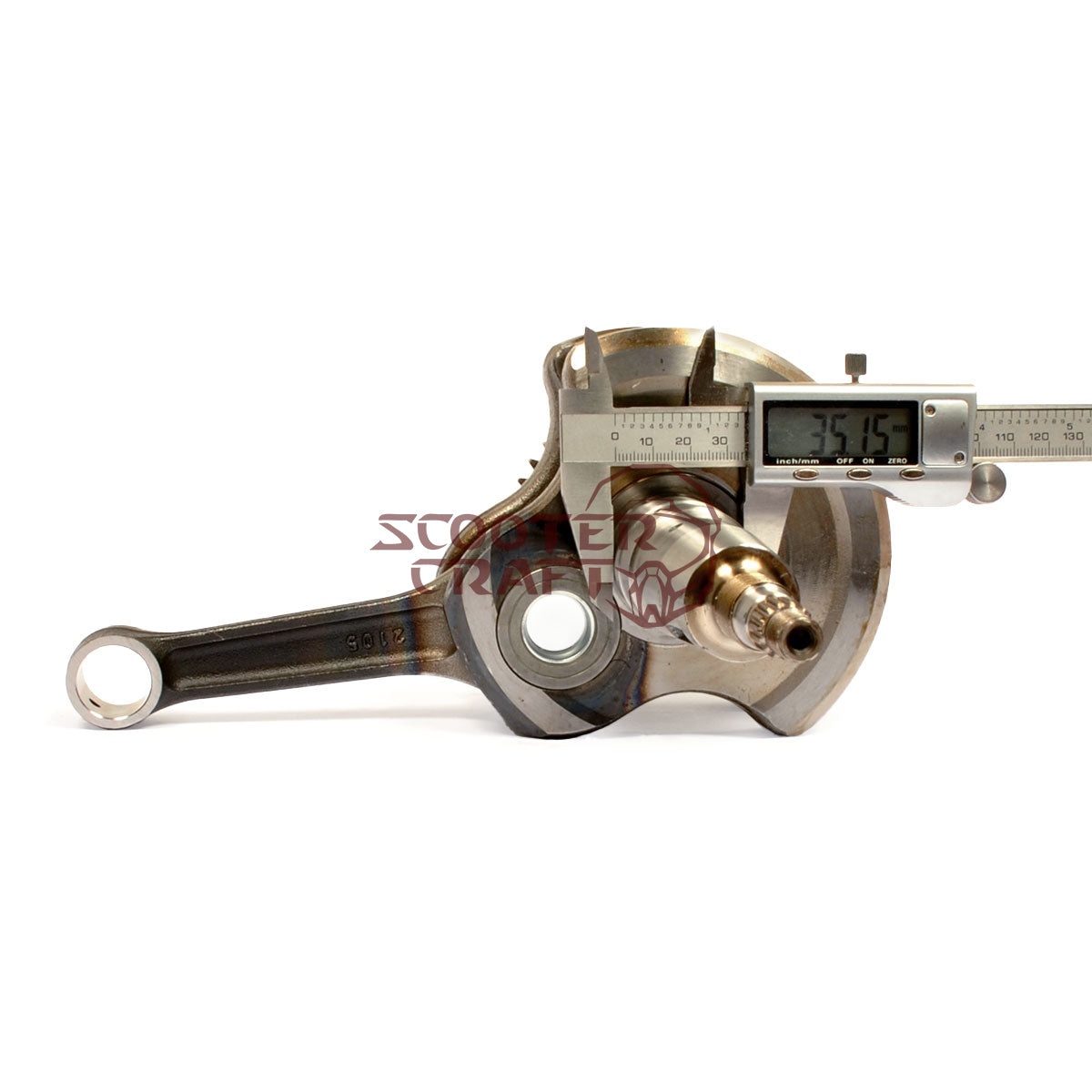 Crankshaft Kymco MXU 465i T3b, Maxxer 400, genuine