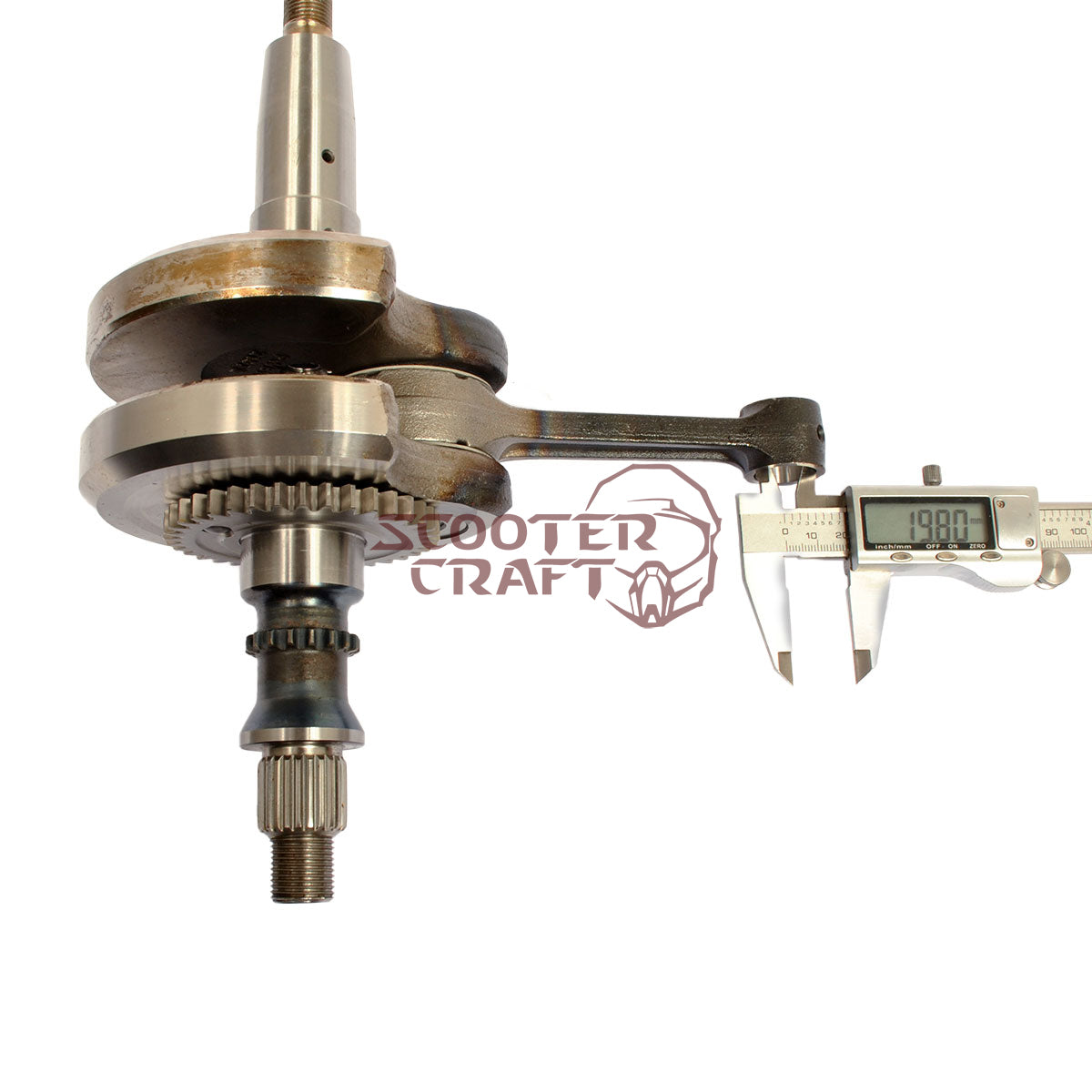 Crankshaft Kymco MXU 465i T3b, Maxxer 400, genuine