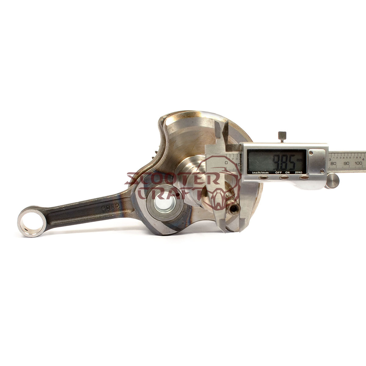 Crankshaft Kymco MXU 465i T3b, Maxxer 400, genuine