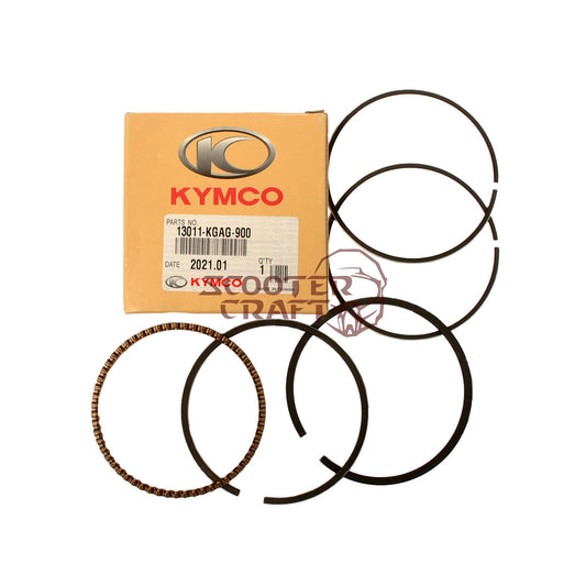 Piston rings Kymco MXER 150, MXU 150, genuine