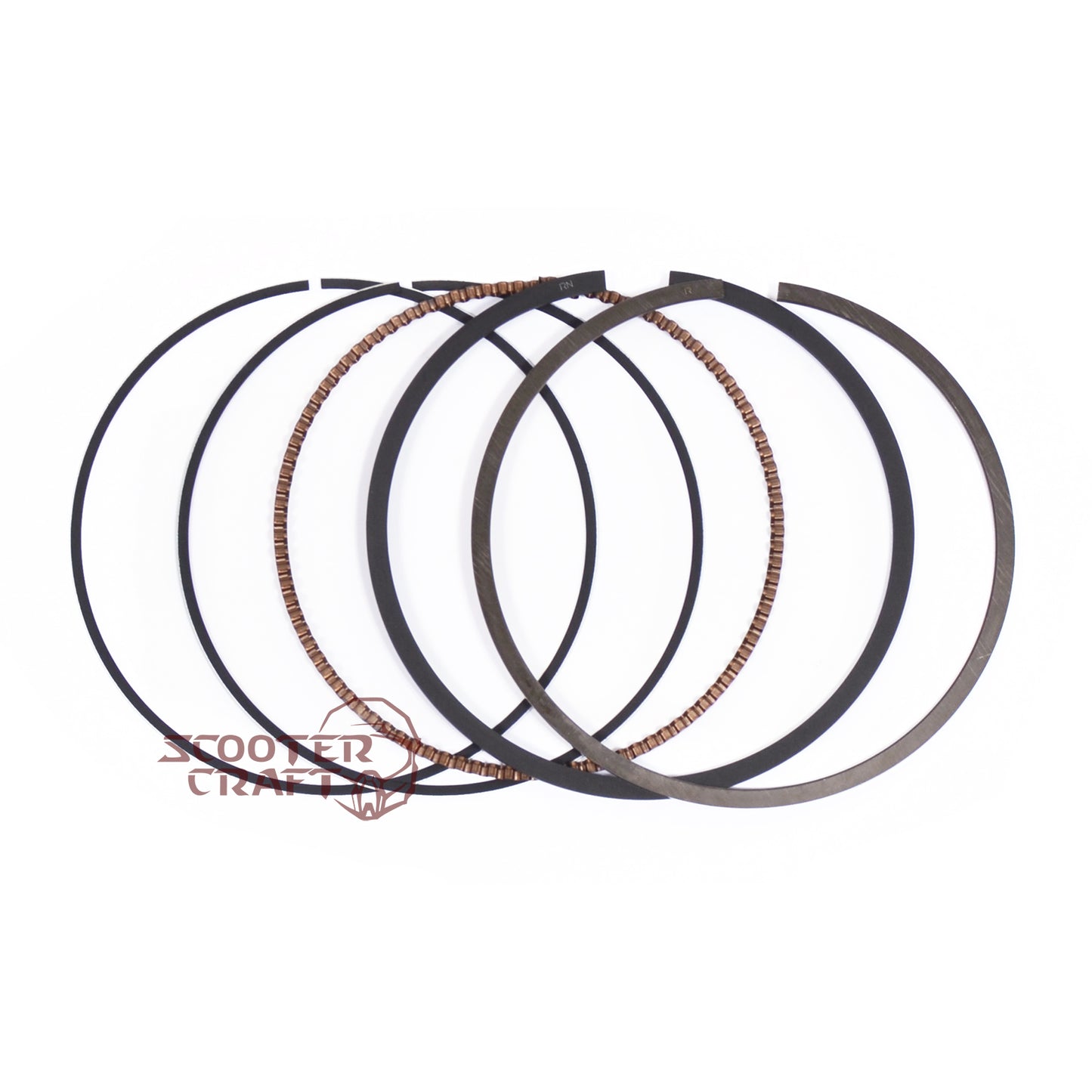 Piston rings 82 mm, Aeon 3D 350, Elite 400i, Crossland 400, Cobra 420, Goes 400, Quadro 4, genuine