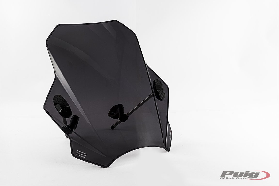 Universal Windscreen BAT dark smoke