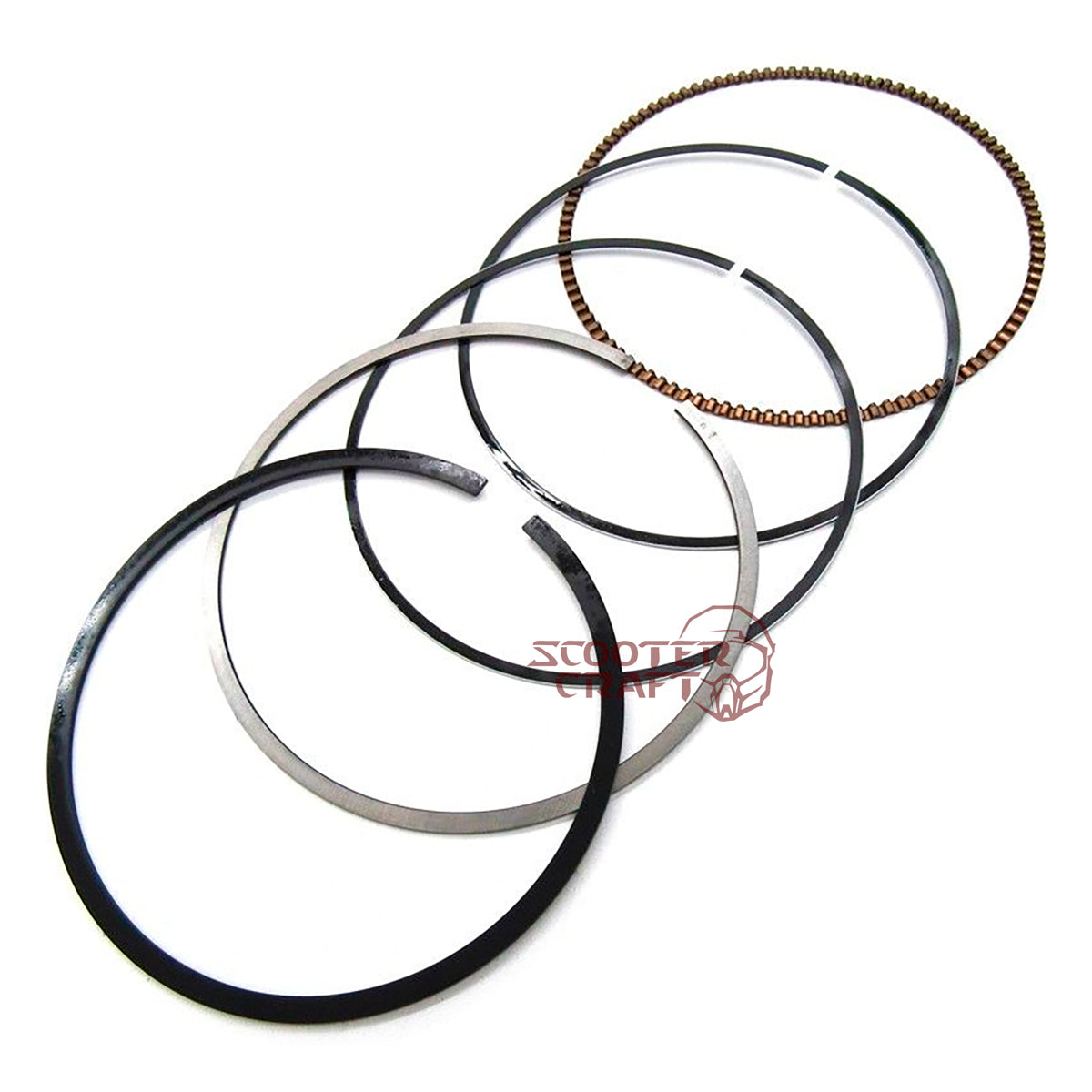 Piston rings Arctic Cat ATV 425 CR, Alterra 450, TRV 450, XC 450 EFI, UTV Prowler 500