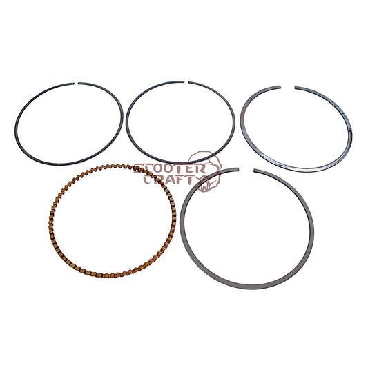 Piston rings 72,7 mm, Arctic Cat DVX 250 2X4 06-10, Utility 300 2X4 10-16, Alterra 300 2017-2024