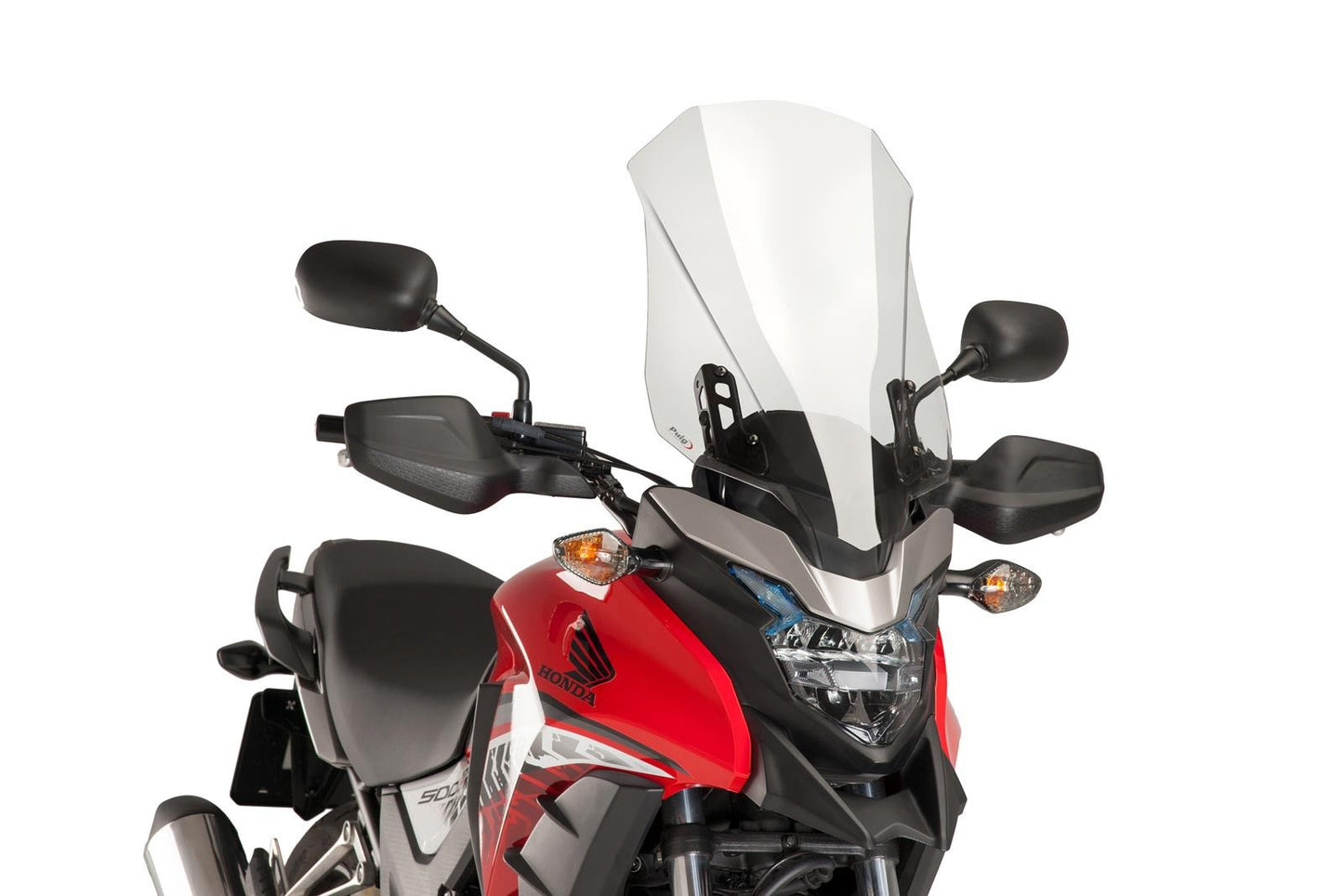 Touring screen for Honda CB500X 2016–2023 clear