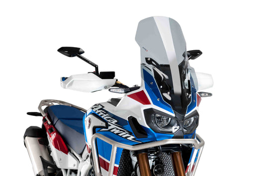 Touring screen for Honda CRF1000L Africa Twin 2016–2019 light smoke