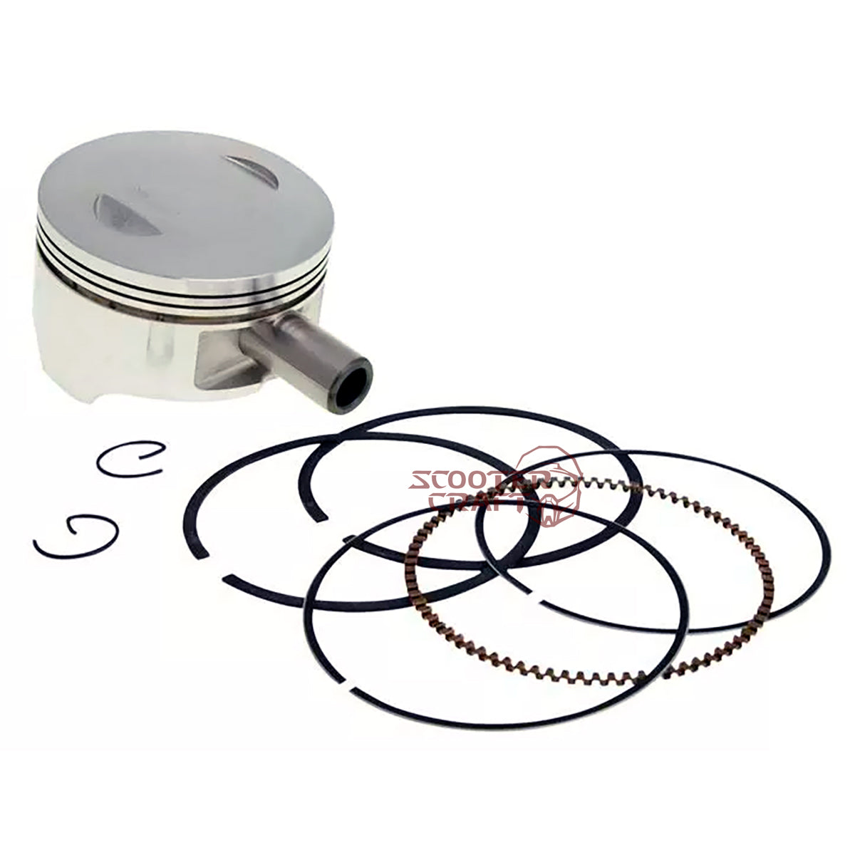 Piston kit 78 mm, Aeon Elite 350, Cobra 350, Crossland 350, Cube 350, Goes 360 Max, Quadro 350D