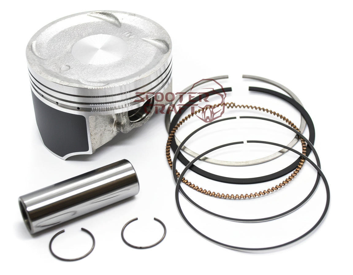 Piston kit 81 mm, Arctic Cat ATV 350 CR, 366 4X4 Automatic 08-11, 400 TRV, 400 CR, Alterra 400
