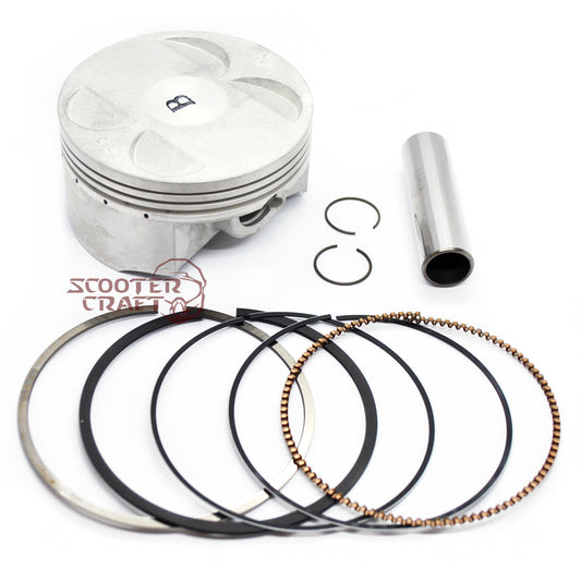 Piston kit 82 mm, Aeon 3D 350, Elite 400i, Crossland 400, Cobra 420, Goes 400, Quadro 4, genuine