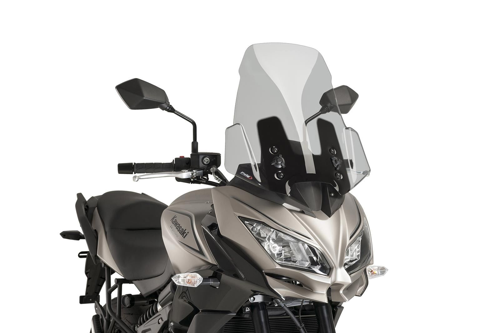 Touring screen for Kawasaki Versys 650 2015–2021, 1000 2012–2022 light smoke