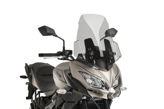 Touring screen for Kawasaki Versys 650 2015–2021, 1000 2012–2022 light smoke