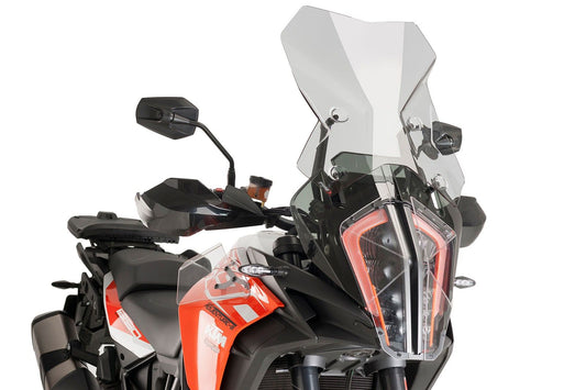 Touring screen for KTM 1290 Super Adventure R,S 2017–2020 light smoke