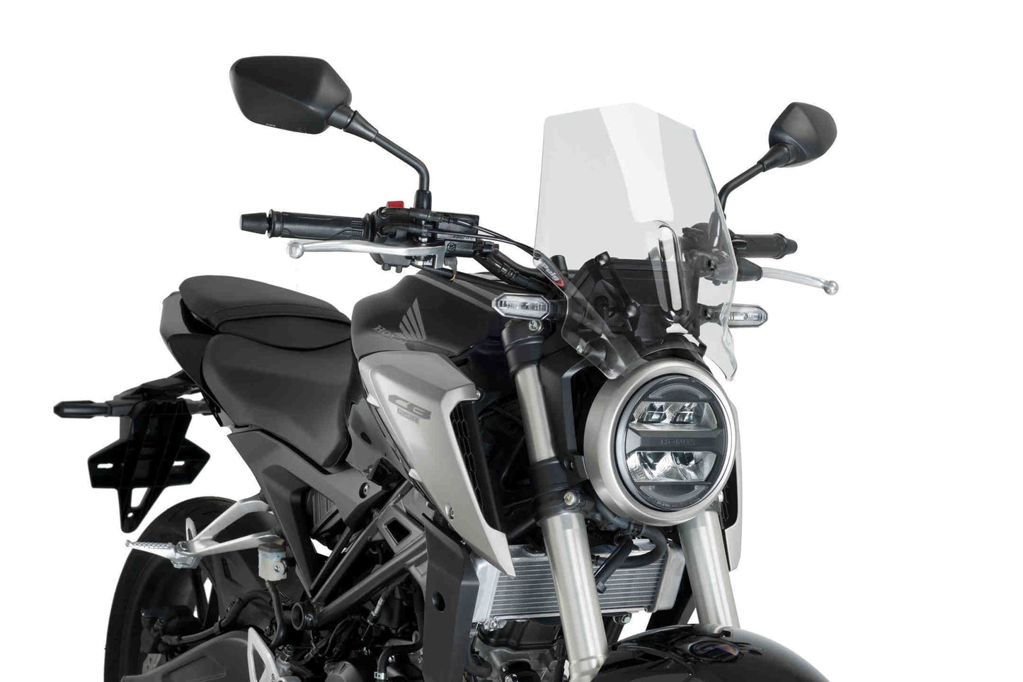 Windscreen for Honda CB125R,CB300R 2018–2022 clear