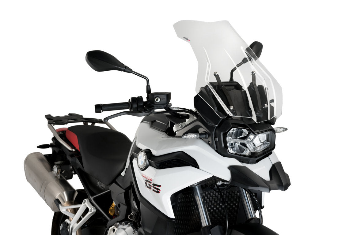 Touring screen for BMW F750GS,F850GS,Adv. 2018–2024 (behind OEM Sport) clear