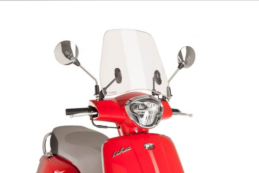 Windscreen for Kymco Like 50,125 2017–2020 (Urban) clear