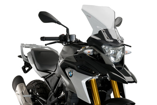 Touring screen for BMW G310GS 2017–2023 light smoke