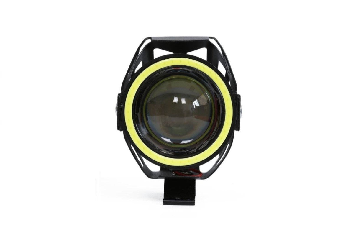 LED fog lights with halo universal with switch set of 2