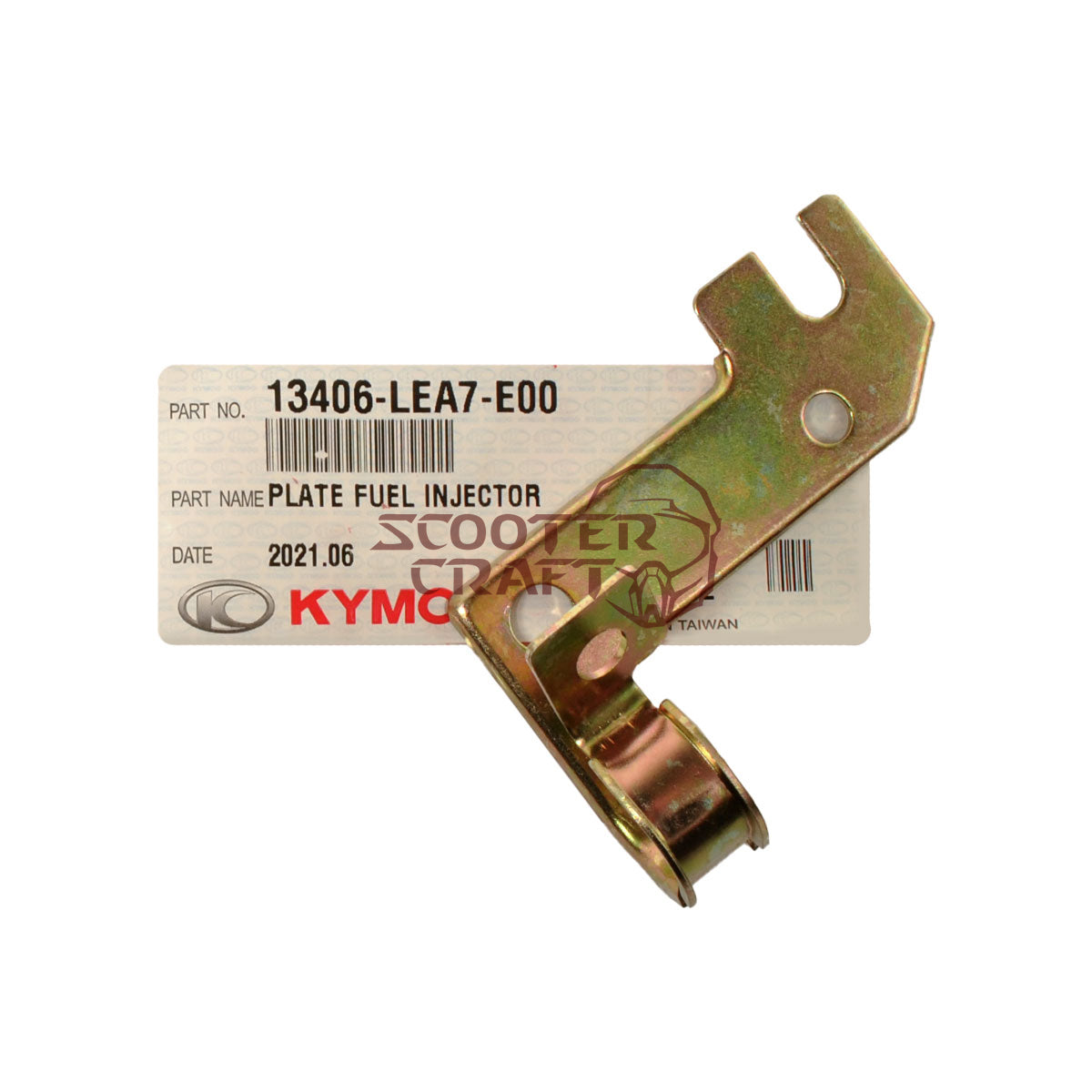 Fuel injector holder Kymco Xciting VS 400 ABS TCS, Downtown GT 350, K-XCT 300, genuine