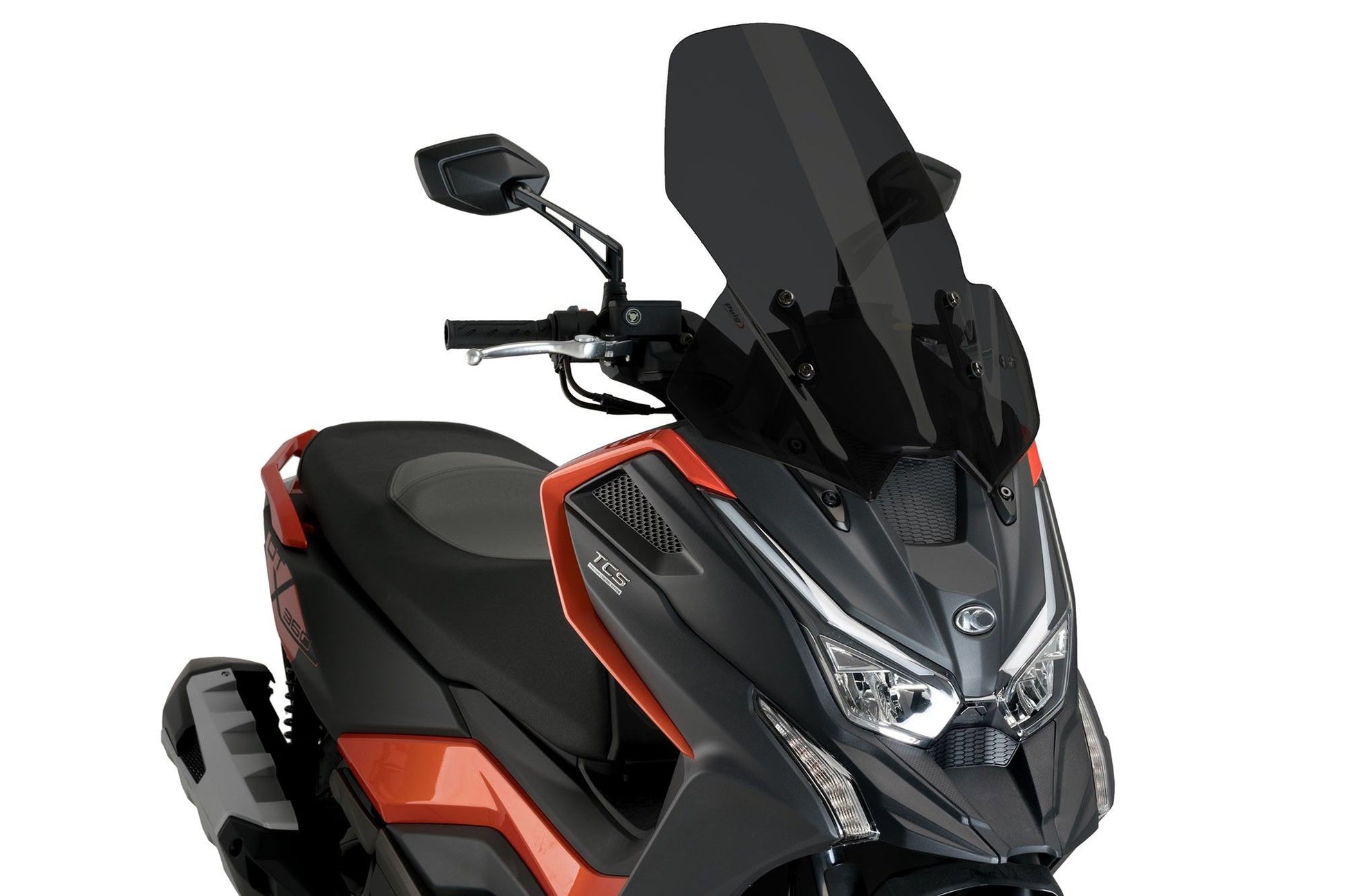 V-Tech Line touring screen for Kymco DT X360 ’22 dark smoke