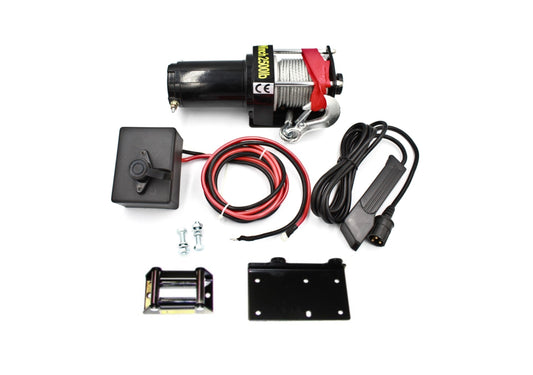 ATV winch pull 2500 lbs , 1135 kg with mounting plate