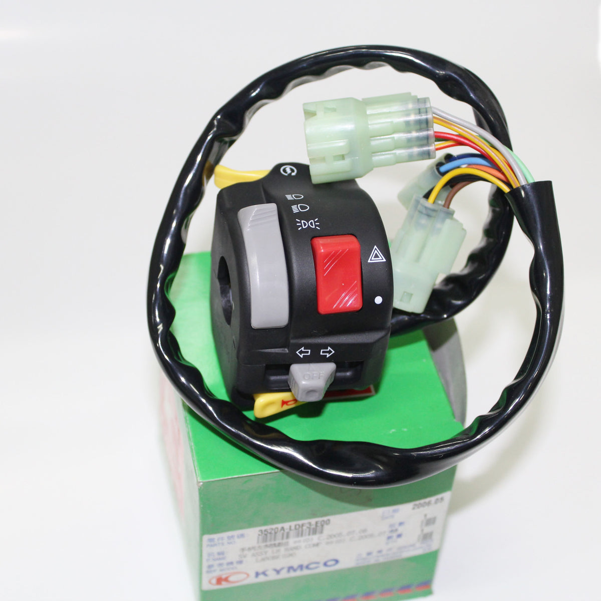 Left switch assembly Kymco Maxxer 250, genuine