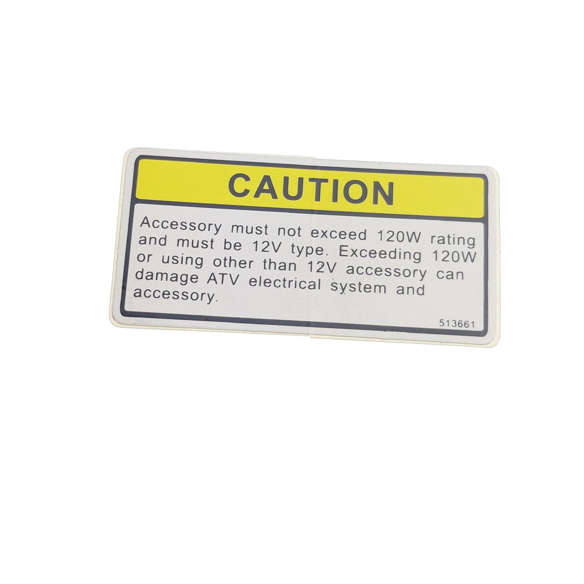 LABEL, D.C. ELECTRIC SOURCE TGB Blade 325, genuine