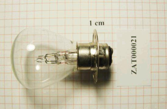 Headlamp bulb 12V 35,35W perforated flange
