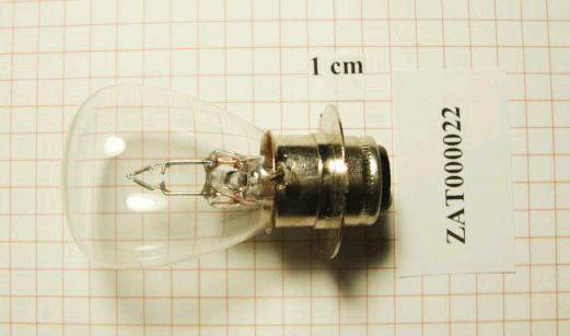 Bulb 12V 35,35W standard,large globe 3 tabs RP35 P15D-25-3