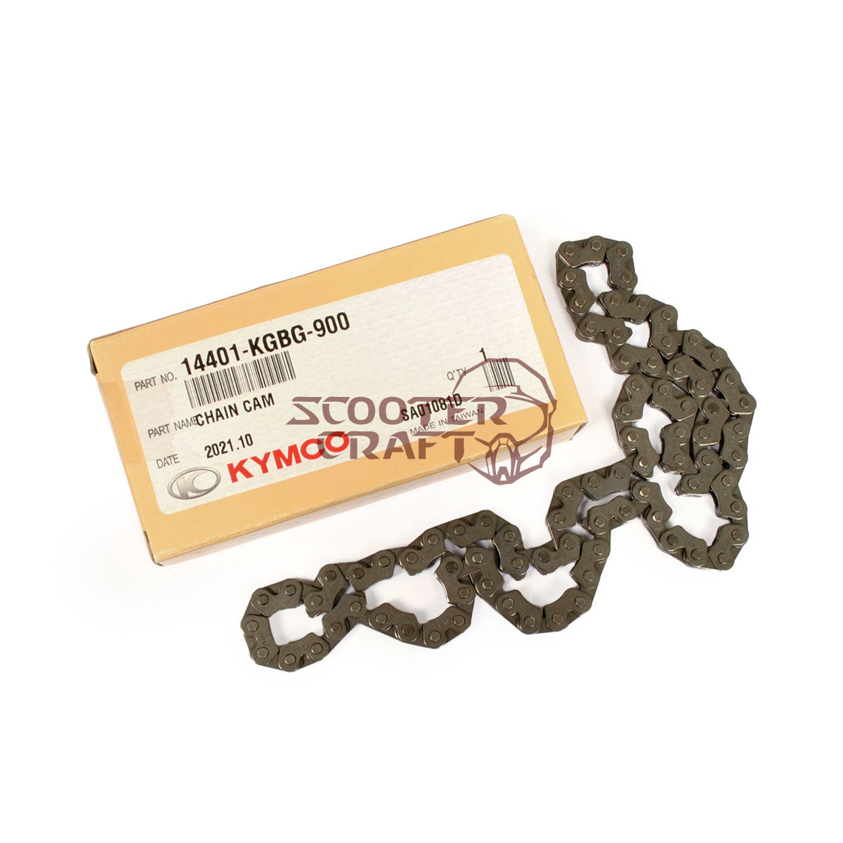 Timing (camshaft) chain Kymco AGILITY 50 4T, SUPER 8 50 4T, DINK 50 4T, genuine