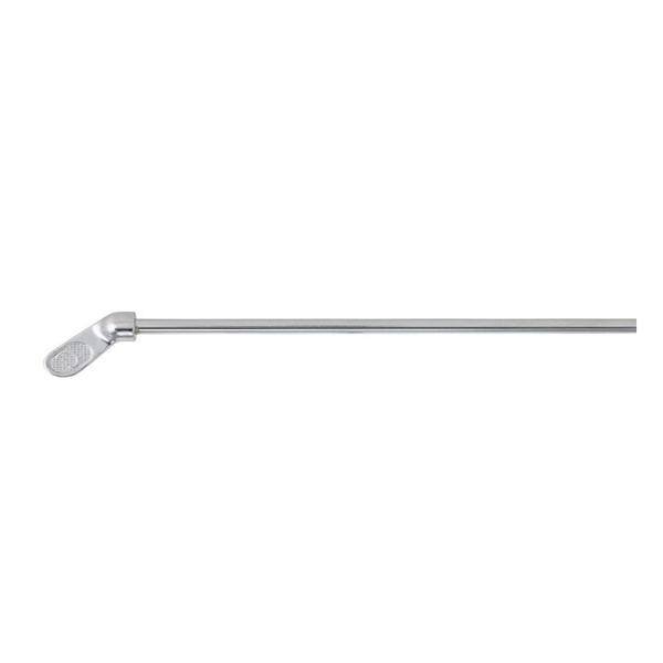 Fuel tap knob aluminum Vespa 200 mm