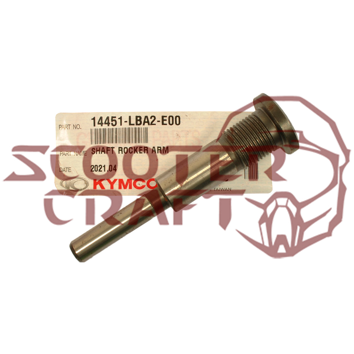 Rocker arm shaft Kymco MXU 550 EPS T3b, Xciting 500 RI New ABS, genuine