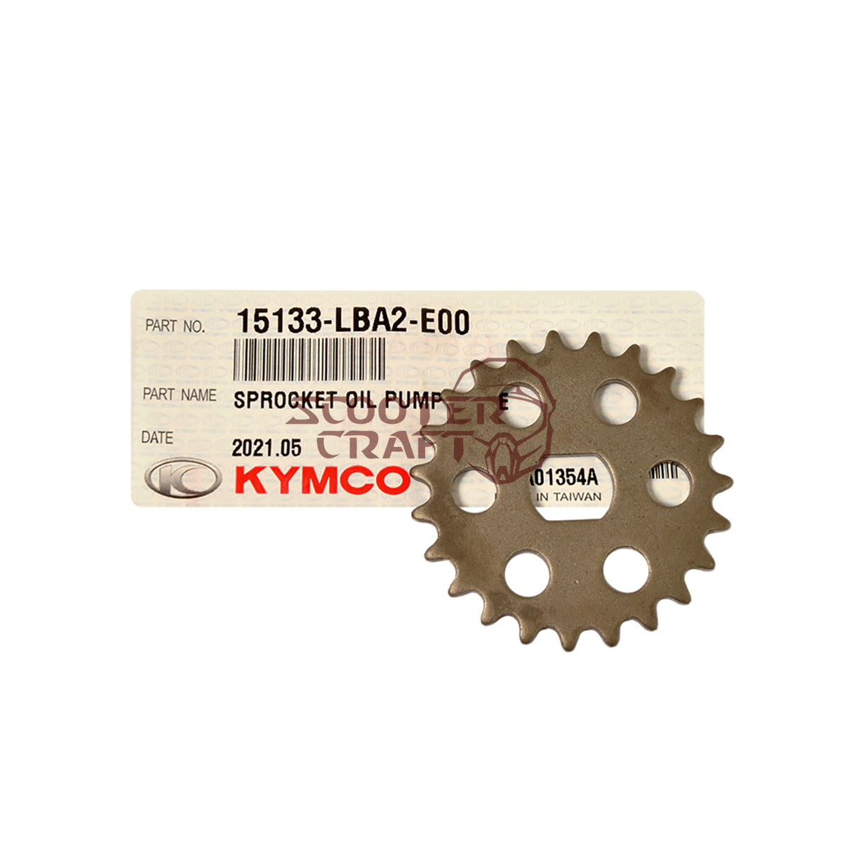 Oil pump gear Kymco MXU 500 4X4, MXU 550 EPS T3b, MXU 700 EX IRS, UXV 700, Xciting 500, genuine
