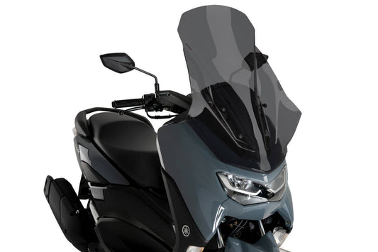 Front screen V-Tech Line Touring for Yamaha NMAX 125 2024 dark smoke