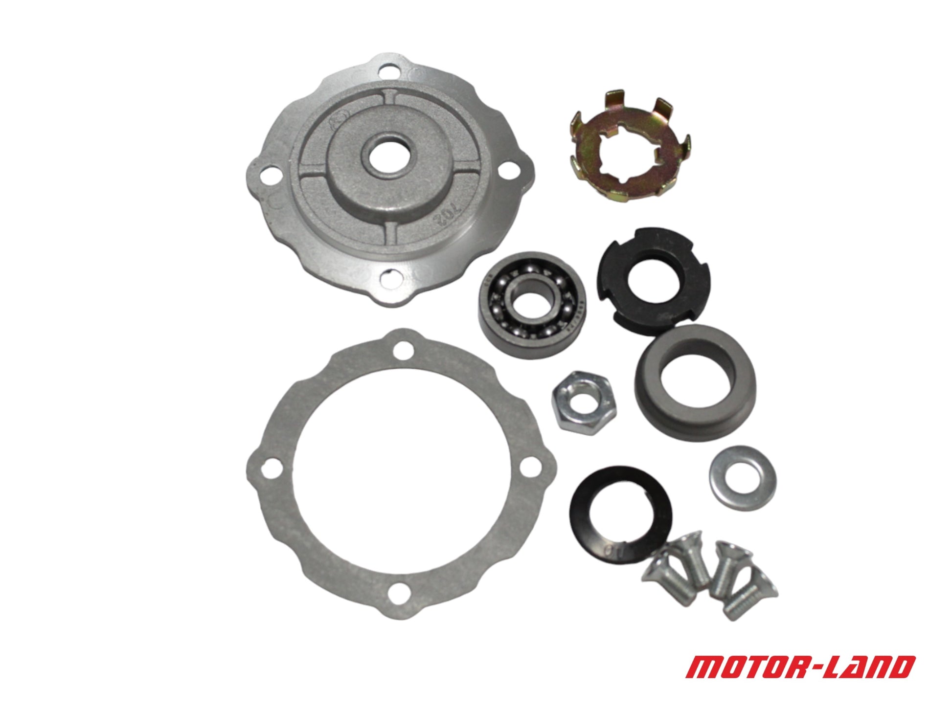 Clutch pressure plate with release bearing and nut YX 110 Apollo RXF Junior