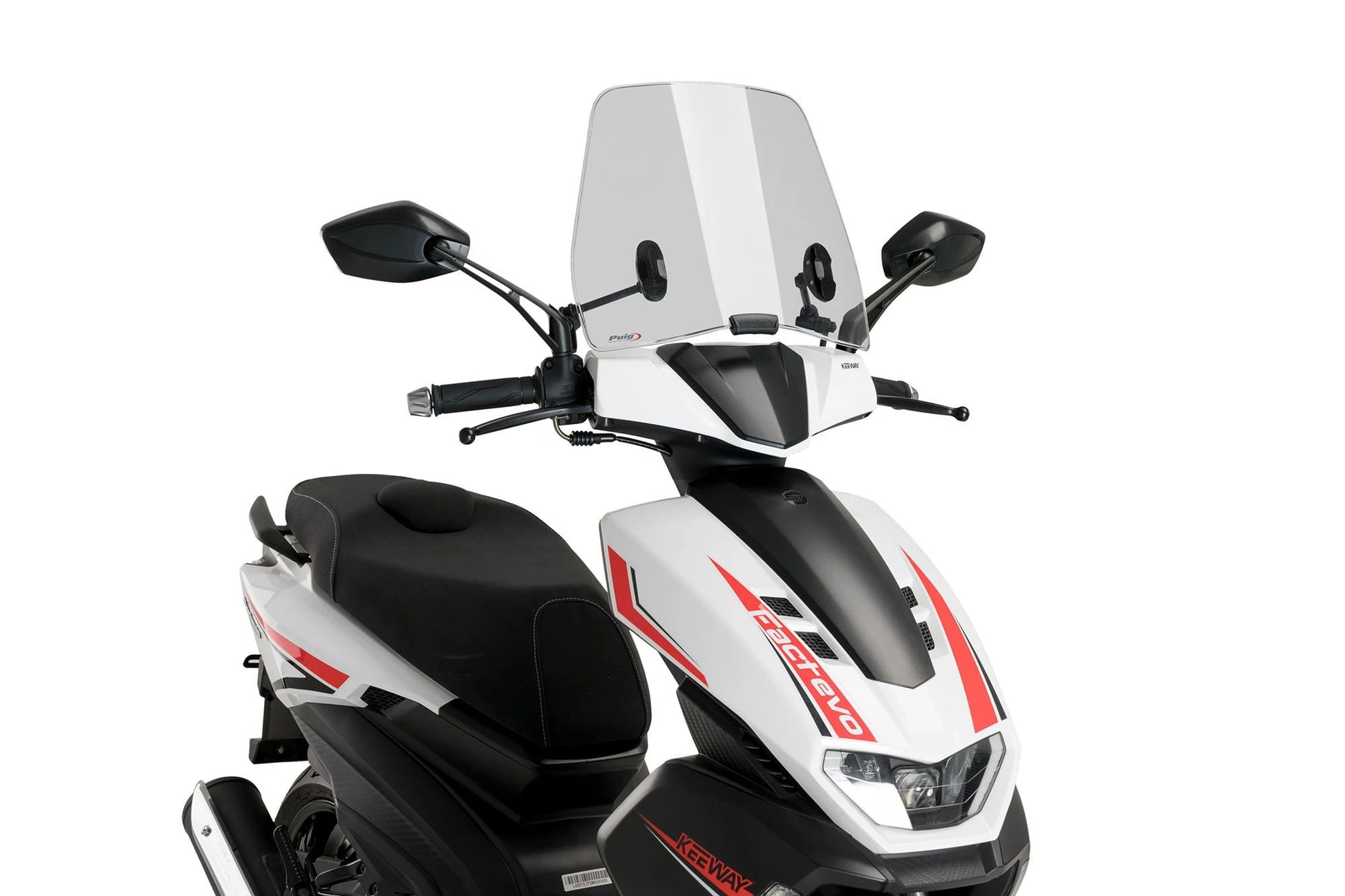 Windscreen for Keeway Fact EVO 125 2021–2024 light smoke